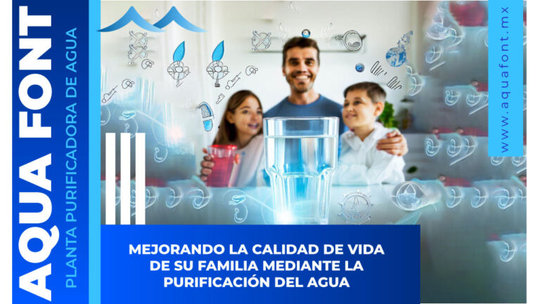 Mejorando La Calidad De Vida De Su Familia Mediante La Purificación Del Agua Aquafont 3116